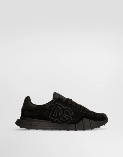 Dolce & Gabbana Sneaker Bassa In Black