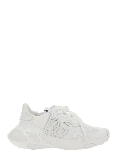 Dolce & Gabbana Sneaker Bassa Vit Nap+gom+ny+n In White