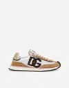 Dolce & Gabbana White Calf Leather Sneakers. Brown Calf Leather Sneakers In Multicolore