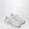 Dolce & Gabbana Portofino Calfskin Sneakers Dg Logo In White