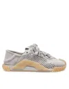 Dolce & Gabbana Sneakers Ns1 Suede Gray Color In Alluminium