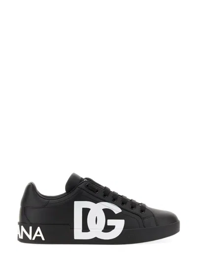Dolce & Gabbana Sneaker Portofino In Black