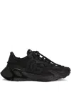 Dolce & Gabbana Daymaster Black Leather Blend Sneakers In Multi