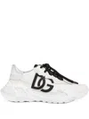 Dolce & Gabbana Day Faster Viscose Fabric Sneakers In Pattern