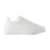 Dolce & Gabbana Leather Sneakers With Logo