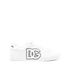 Dolce & Gabbana Canvas Sneakers With Round Toe And Rubber Sole