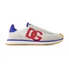 Dolce & Gabbana Cushion Low-top Sneakers Featuring Contrasting Elements