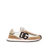 Dolce & Gabbana White Calf Leather Sneakers. Brown Calf Leather Sneakers