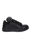 Dolce & Gabbana Snk Man Sneakers Black Size 9 Lambskin In Black