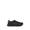 Dolce & Gabbana Low Top Sneakers Featuring Suede Accents In Black