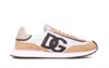 Dolce & Gabbana White Calf Leather Sneakers. Brown Calf Leather Sneakers