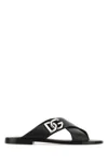 Dolce & Gabbana Leather Sandal