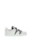 Dolce & Gabbana Dolce And Gabbana White Insert Portofino Sneakers In White