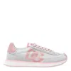 Dolce & Gabbana Mixed-material Dg Cushion Sneakers In Gray