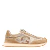 Dolce & Gabbana Low Top Sneakers With Dg Cushion Style In Beige