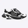 Dolce & Gabbana Daymaster Sneakers In Mixed Materials In Black