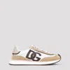 Dolce & Gabbana Dg Cushion Low-top Sneakers In Bianco Cacao