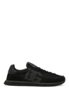 Dolce & Gabbana Low-top Nylon Sneakers With Leather Inserts In White