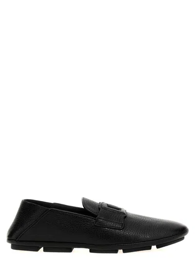 Dolce & Gabbana Driver With Logo In Black