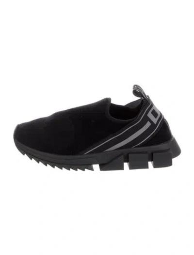 Pre-owned Dolce & Gabbana Sneakers In Black