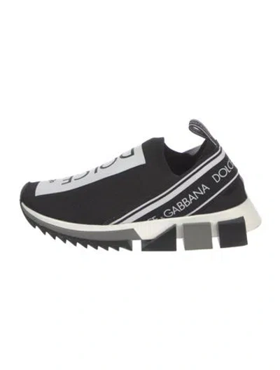 Pre-owned Dolce & Gabbana Sneakers In Black
