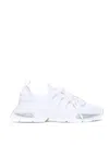 Dolce & Gabbana White Sneakers With Modern Silhouette And Unique Lacing System In Blanco