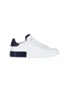 Dolce & Gabbana White Sneakers With Minimalist Design And Cushioned Sole In White