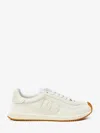 Dolce & Gabbana White Low Top Sneakers With Logo Patch On Tongue And Side In Leather Man In White