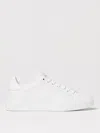Dolce & Gabbana Portofino Leather Low-top Sneakers In White
