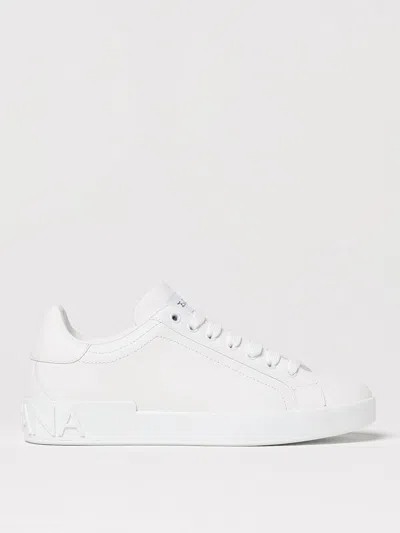 Dolce & Gabbana Dolce&gabbana Portofino White Low Trainer