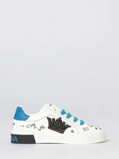Dolce & Gabbana Shoes Kids  In White