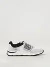 Dolce & Gabbana Dg-appliqué Touch-strap Sneakers In White