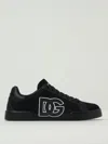 Dolce & Gabbana Sneakers With A Logo Patch In Black