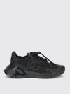 Dolce & Gabbana Daymaster Black Leather Blend Sneakers In Black