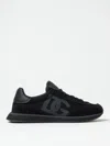 Dolce & Gabbana Low Top Sneakers Featuring Suede Accents In Schwarz