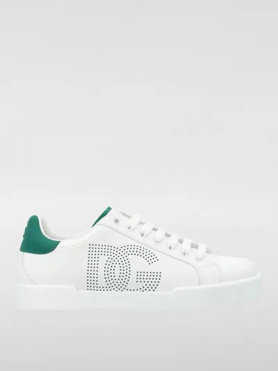 DOLCE & GABBANA SNEAKERS DOLCE & GABBANA MEN COLOR GREEN,F86177012