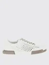 Dolce & Gabbana Men Mesh Panel Sneakers In White