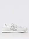Dolce & Gabbana Cushion Sneaker In Mixed Materials Color White In 白色