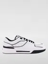 Dolce & Gabbana New Roma Leather Low-top Sneakers In 白色