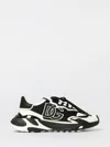Dolce & Gabbana Day Faster White Sneakers In Black