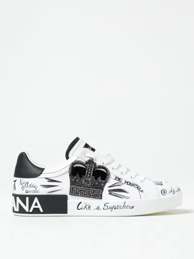 DOLCE & GABBANA SNEAKERS DOLCE & GABBANA MEN COLOR WHITE,G43845001