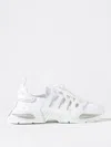 Dolce & Gabbana White Sneakers With Modern Silhouette And Unique Lacing System In Weiss
