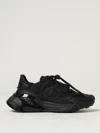 Dolce & Gabbana Fast Leather-trimmed Sneakers In Black