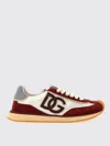 Dolce & Gabbana Sneaker Bassa Dragon+crosta+vi Bianco/bianco Sneakers Bordeaux In Multi