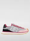 Dolce & Gabbana Cushion Sneakers With Rubber Sole And Leather Trim In Bunt