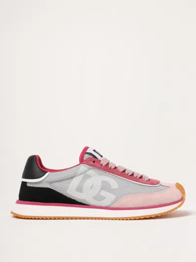 DOLCE & GABBANA SNEAKERS DOLCE & GABBANA WOMAN COLOR PINK,G44296010