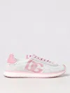Dolce & Gabbana Canvas And Suede Sneakers In 白色 1
