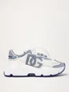Dolce & Gabbana Leather Sneakers In White
