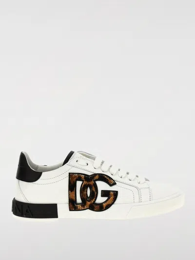 DOLCE & GABBANA SNEAKERS DOLCE & GABBANA WOMAN COLOR WHITE,G50301001