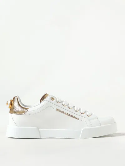 DOLCE & GABBANA SNEAKERS DOLCE & GABBANA WOMAN COLOR WHITE,G66668001